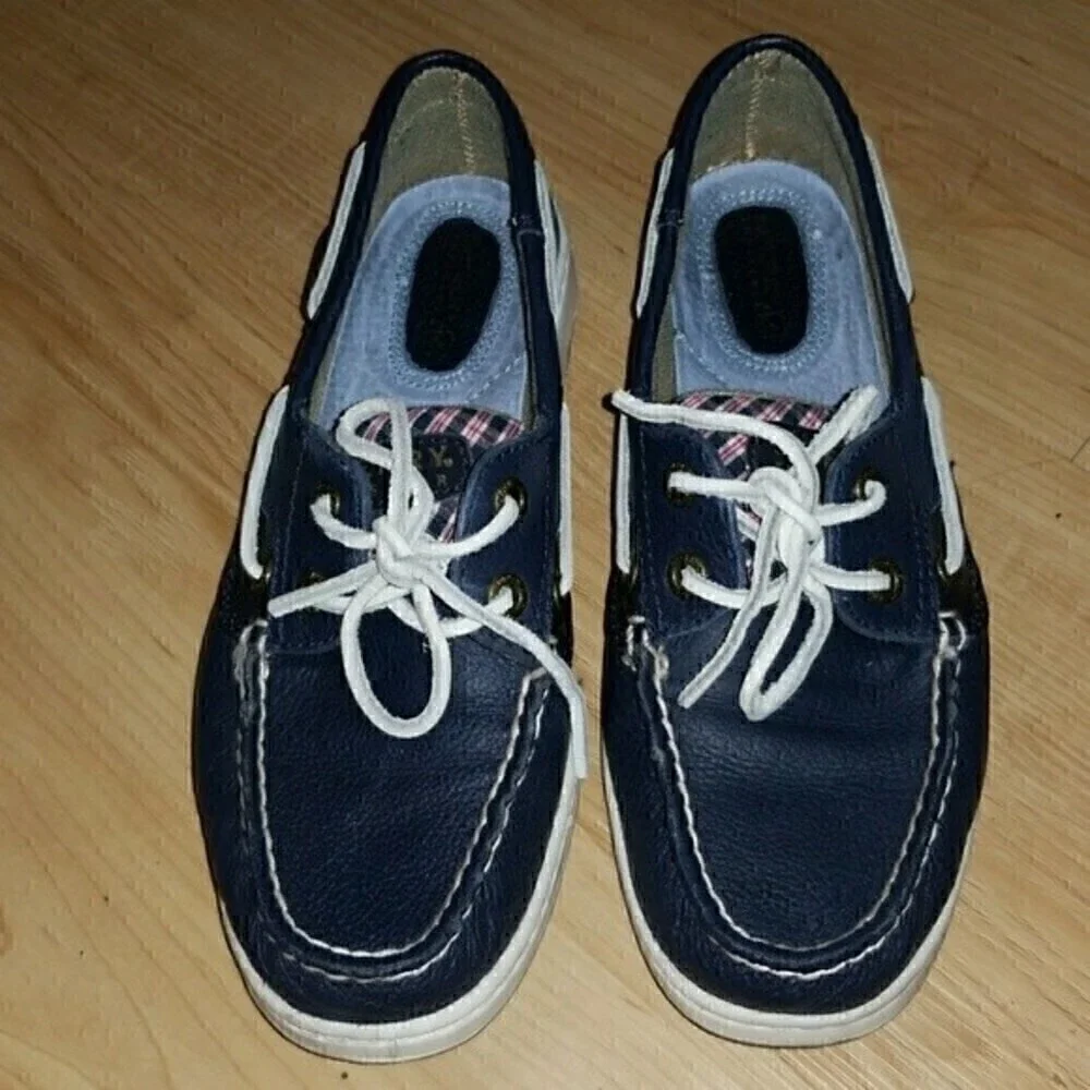 Sperry Plaid Boat Low Top Shoes Loafers